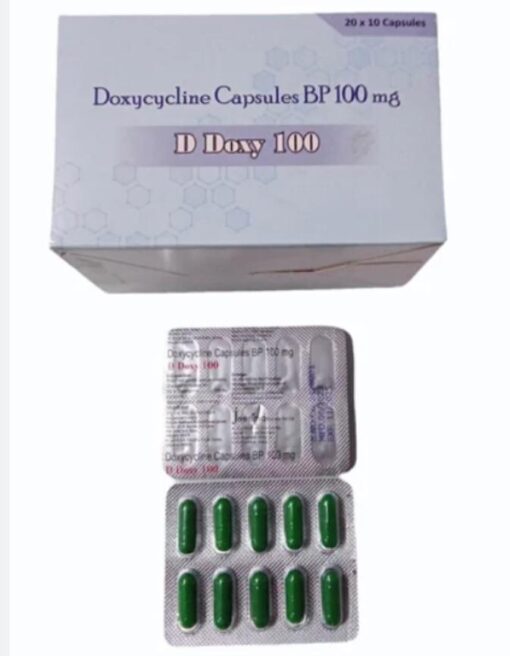 Doxycycline Capsules BP 100mg